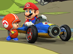 Mario and Toad Car Puzzle