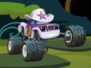 Starla Blaze Truck Puzzle - Car Games Online